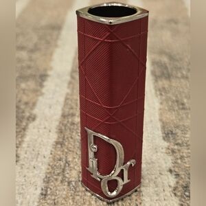 NEW DIOR Lip Addict Lipstick Case - Brick Cannage